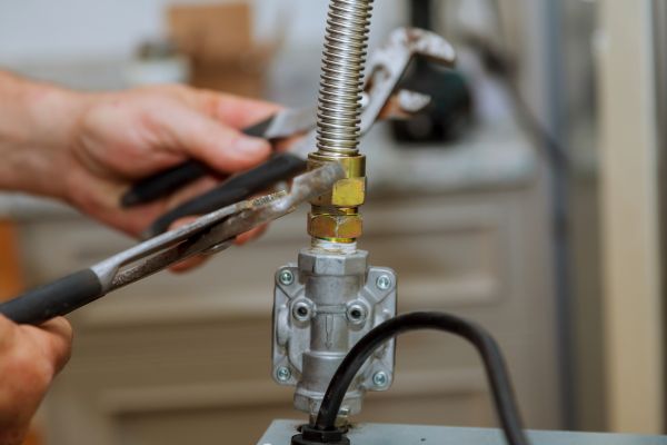 Flexible Gas Line Installation in Anaheim